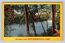 Newcomerstown OH-Ohio, Scenic General Greetings, Antique, Vintage Postcard picture