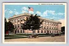 Ashtabula OH-Ohio, Harbor High School, Antique, Vintage c1919 Postcard picture