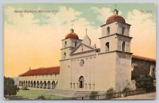 Postcard Santa Barbara Mission Santa Barbara California picture