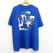 Xl/Used Short Sleeve Vintage T-Shirt Men'S 00S Duke Large Size Cotton Crew Neck picture