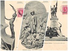 Lot of 3 postcards French Guinea Conakry Monument Ballay Gambia TCV stamps 1900s picture