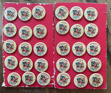 Lot of 50 - 1996 - CLINTON GORE - EVERY STATE - CAMPAIGN BUTTONS picture