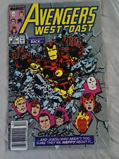 Avengers West Coast #51  (VFNM) Marvel Comics 1989 signed by John Byrne picture