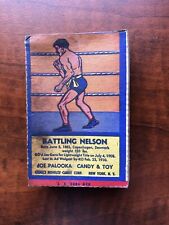 JOE PALOOKA R437 CANDY BOX WITH BATTLING NELSON CARD ON BACK. BOXING. picture