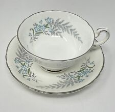 Vintage Paragon Bone China Floral Footed Teacup & Saucer Finlandia England picture