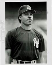 1989 Press Photo New York Yankees Baseball Player Jesse Barfield - afa03998 picture