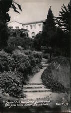 RPPC Sausalito,CA Beautiful Gardens Surround the Alta Mira Hotel Marin County picture