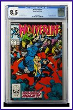 Wolverine #7 CGC Graded 8.5 Marvel May 1989 White Pages Comic Book. picture