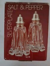 Vintage FB rogers silver co. Salt And Pepper Shaker in Original box picture