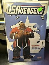 Marvel Comics U.S. AVENGERS #1 THING Michigan Variant Cover picture