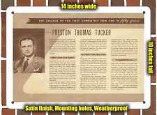 METAL SIGN - 1948 Tucker (Sign Variant #4) picture