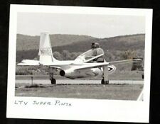 Antique Vintage Photograph LTV Super Pinto Airplane Aeronautics 1985 picture