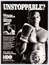 1987 MIKE TYSON HBO BOXING Vintage 8