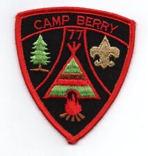 Camp Sale: 1977 Camp Berry Patch (Black Swamp Area Council), Mint picture