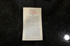Vintage Lincoln's Gettysburg Address Nov. 19, 1863 Reprint Paper Collectible  picture