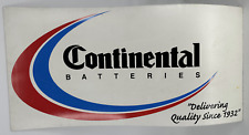 Continental Batteries Sign 48