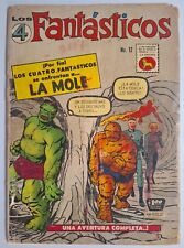 Fantastic Four #12 1st Hulk vs Thing Los 4 Fantasticos #12 La Prensa 1963 RARE picture