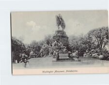 Postcard Washington Monument Philadelphia Pennsylvania USA North America picture
