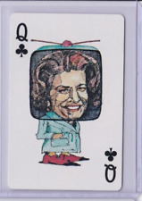1980 POLITICARDS PLAYING CARDS QC BETTY FORD picture