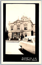 Willows California 1940-50s RPPC Real Photo Postcard Glenn County Court House picture
