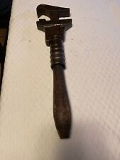 Antique Bemis & Call H. & T. Co. DOUBLE Jawed Wrench 15” picture