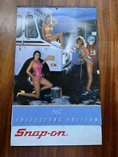 Rare Vintage 1987 SNAP-ON TOOLS Collectors Edition Pinup Girl Swimsuit Calendar  picture