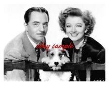 WILLIAM POWELL MYRNA LOY PHOTO with ASTA DOG from movie THE THIN MAN GOES HOME picture