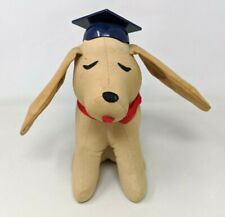 VTG 1980 Avon Graduation Graduate Gift Hound Dog Puppy Autograph Stuffed Animal picture