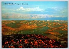 Israel Judean Desert and Dead Sea Vintage Postcard Continental picture