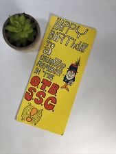 Unused Vintage Hallmark Humor Swinger Birthday Card  picture