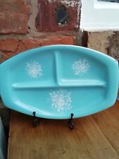 Vintage/ Mid Century Royal Winton Turquoise Nibbles Tray / Grimwades / England picture