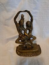 Hindu Buddhist Bronze Brass Metal Figure Man Woman Dancing Spiritual Religious picture