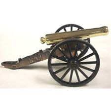  DIE CAST 1857 NAPOLEON CANNON WITH BRASS PLATED BARREL NEW IN BOX  picture
