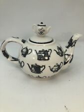 Paul Cardew Teapot 2008 Antique Pewter 5.5” Teapots On Teapot England picture
