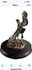 Legends Eagle Dancer Bronze Sculpture By C.A. Purdell #1128/2500  picture