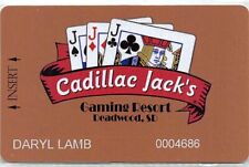 Cadillac Jack's Casino - Deadwood, SD - 4th Issue Slot Card picture