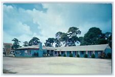 c1960's Heltne's Restaurant And Motel Exterior Titusville Florida FL Postcard picture