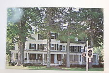 Postcard The Monadnock Inn Jaffrey Center NH J7 picture