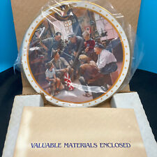 The War Hero Knowles Norman Rockwell Plate 1981 Limited Edition w/ BOX COA picture
