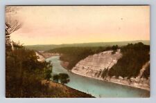 Letchworth State Park NY- New York, Genesee Gorge, Crow's Nest, Vintage Postcard picture