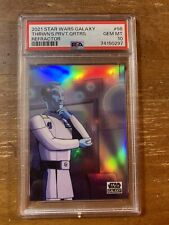 2021 Topps Star Wars Galaxy Chrome Thrawn's Private Quarters Refractor picture
