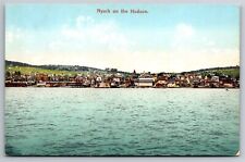 Nyack On The Hudson Village Across The Water NY C1907 Postcard J27 picture