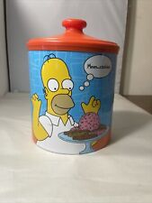 The Simpsons Cookie Tin Mmm... Cookies Homer Simpson Tin Cookie Jar Spencers picture