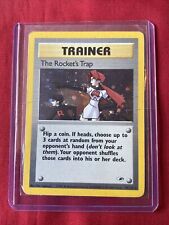 The Rocket’s Trap Holo Gym Heroes 1999 Excellent Condition Pokemon WOTC (T31) picture