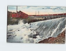 Postcard Lower Falls Spokane Washington USA picture