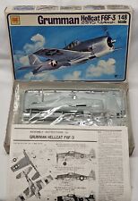 Vintage 76' Grumman Hellcat F6F-3 US Navy Fighter Jet Aircraft ŌTAKI Japan 1:48 picture