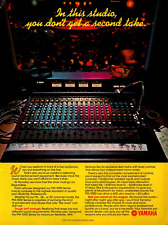 vtg 1970s YAMAHA MIXER MAGAZINE PRINT AD Live Mixing Board PM-1000 Series Pinup picture