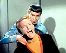 Star Trek Spock Giving Vulkan Death Grip To Lost In Space Dr Smith 8x10 Photo picture