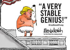 A Very Stable Genius - Paperback By Luckovich, Mike - GOOD picture