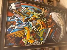 J C Black Navajo Painting - Images Of The Navajo - No Frame 48” X 27” picture